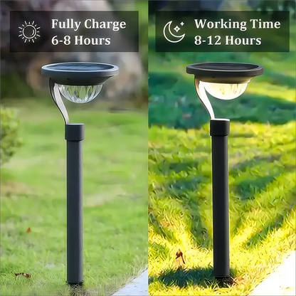 1pc Solar Lawn Lamp for backyards Shades Array