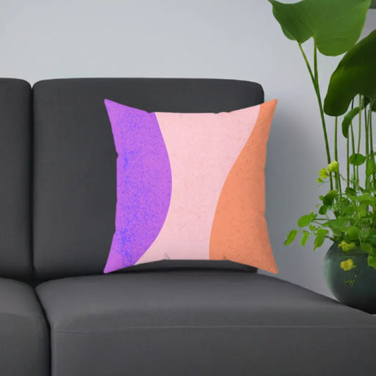 4 Color ChromaDream Square Pillow Printify