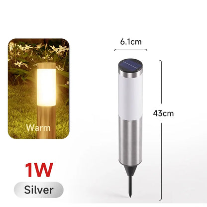 LED Outdoor Stainless Steel Solar and Garden Light - Shades Array