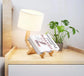 Wooden LED Book Holder Table Lamp - ShadesArray