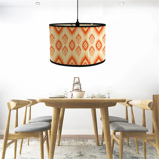Chinese Style Bamboo Lampshade Foldable Portable Lampshade for Standing Bohemia Handmade Bamboo Lampshade Home Decor Light Tools Shades Array